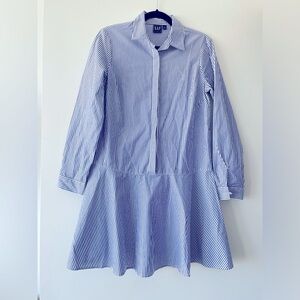 Gap Stripe Shirt Dress